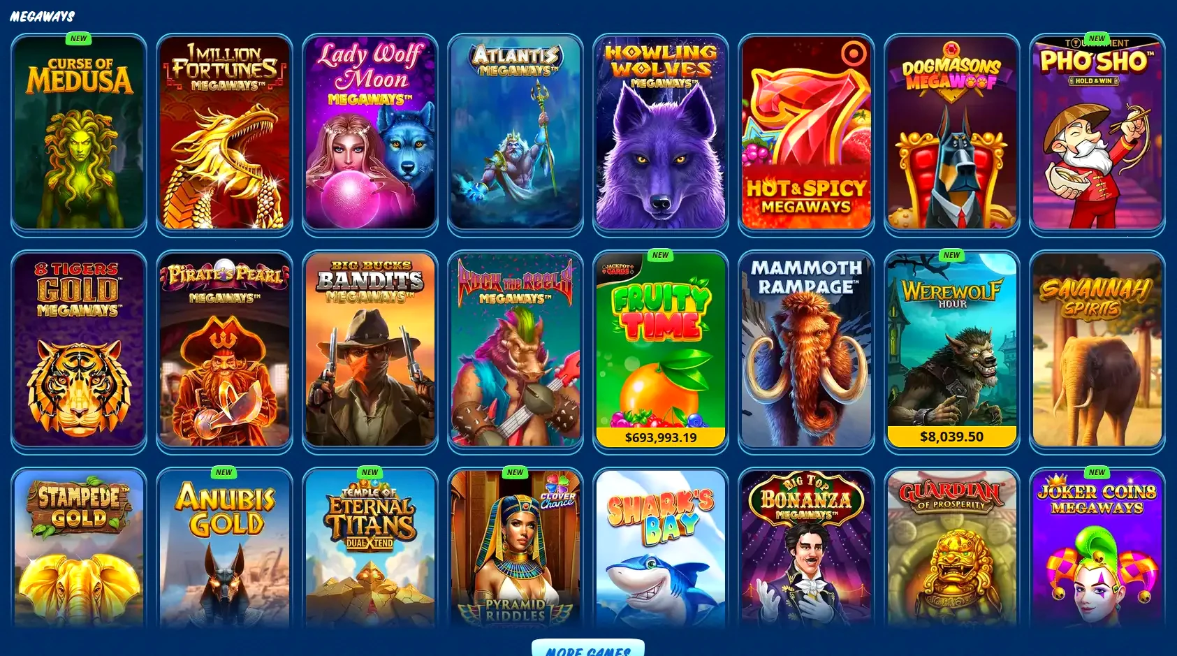 Betcave Online Casino Spielübersicht 2026