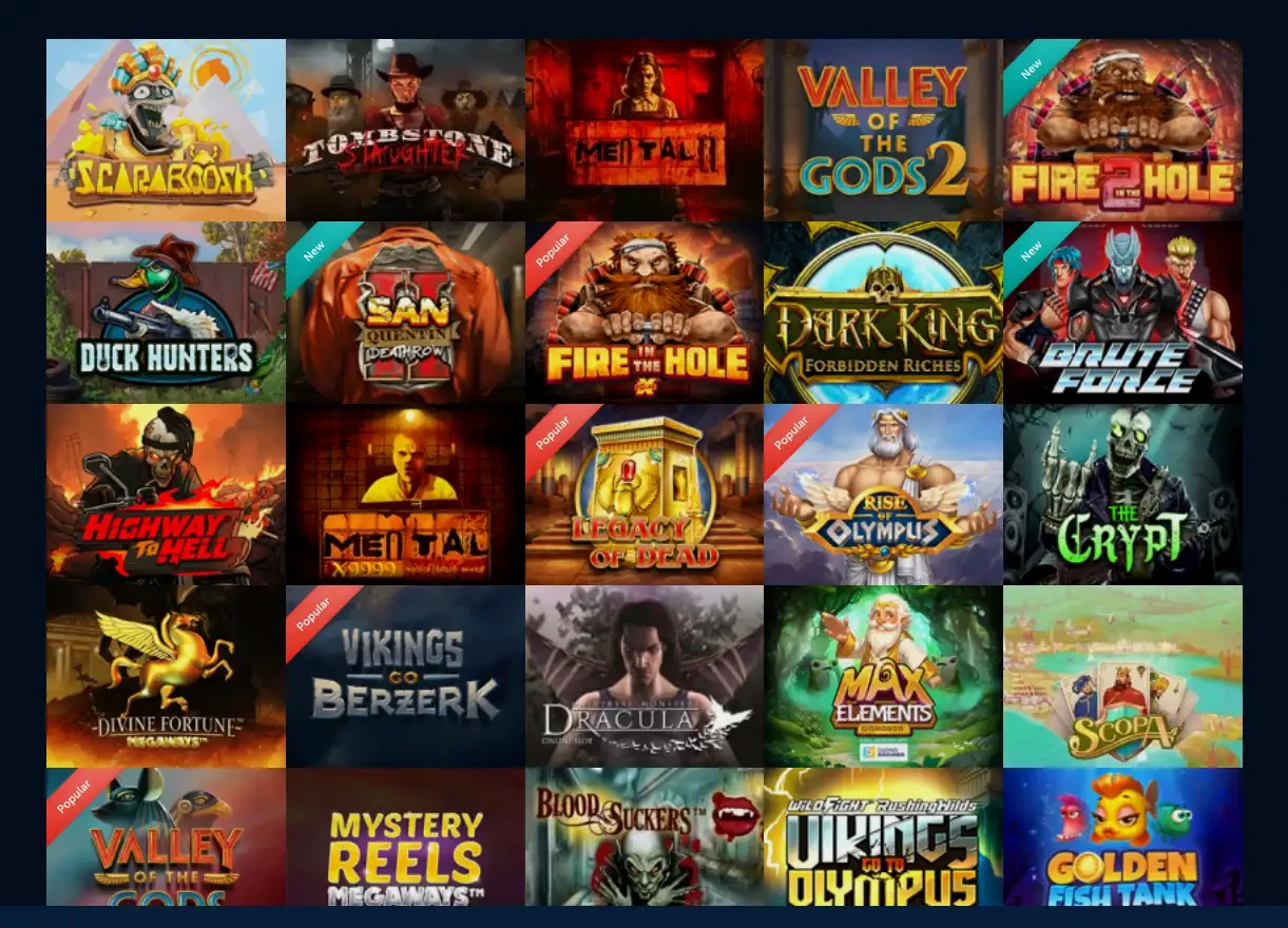 Betcave Casino Einzahlung und Bonus Übersicht